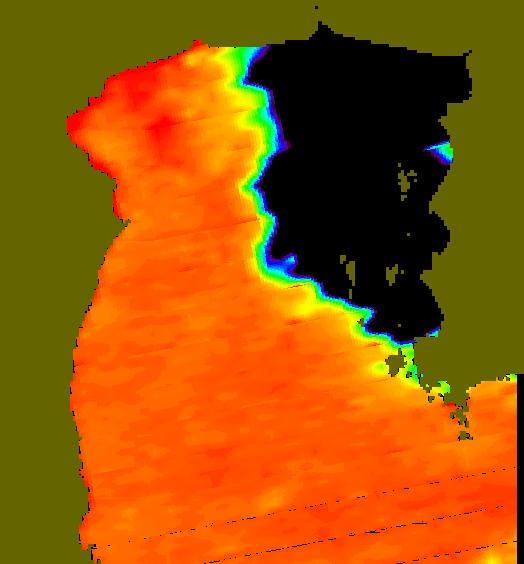 MODIS Aqua 2006/4/17 SST