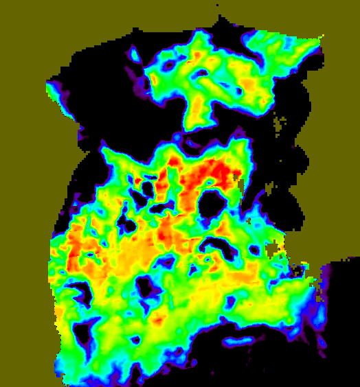 MODIS Aqua 2006/4/18 SST