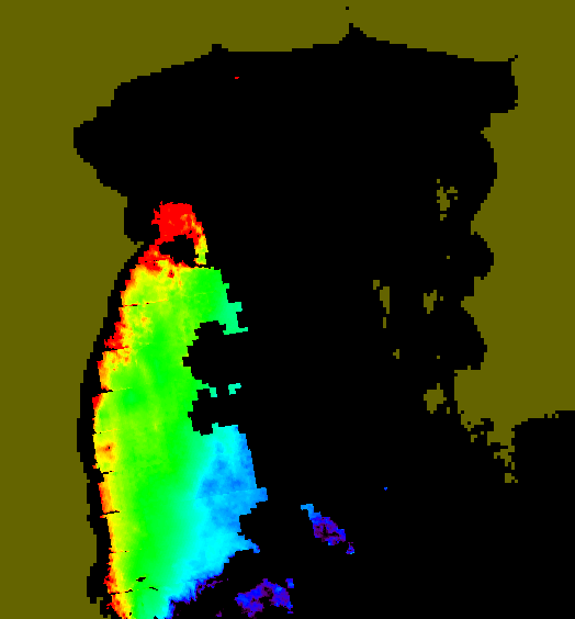 MODIS Aqua 2006/4/22 CHL