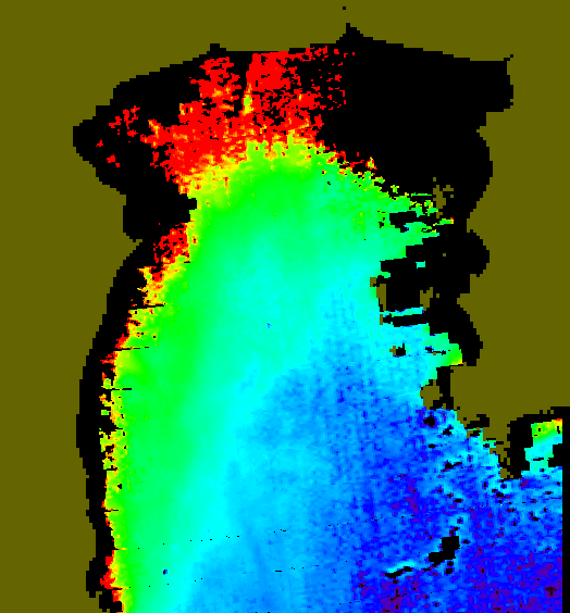 MODIS Aqua 2006/4/23 CHL