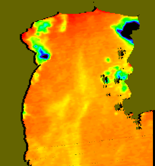 MODIS Aqua 2006/4/23 SST