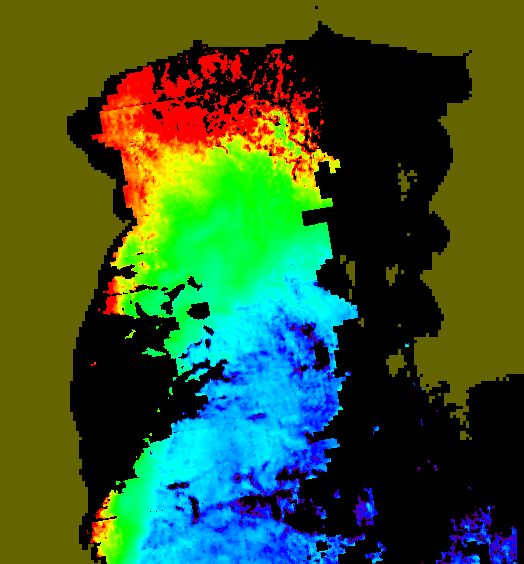 MODIS Aqua 2006/5/8 CHL