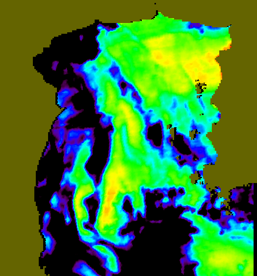 MODIS Aqua 2006/5/15 SST