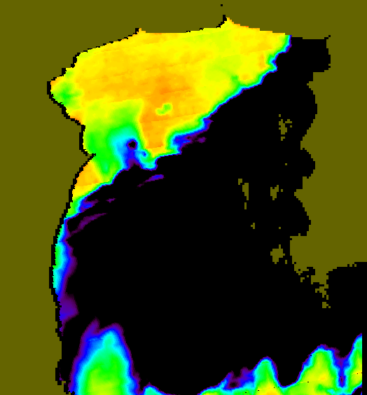 MODIS Aqua 2006/5/24 SST