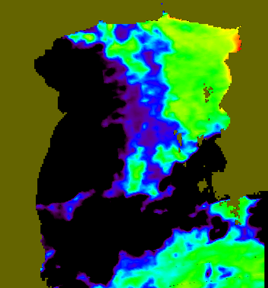 MODIS Aqua 2006/6/3 SST