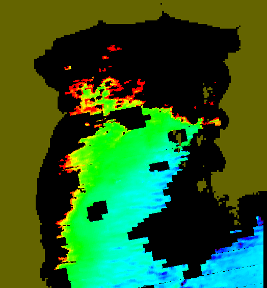 MODIS Aqua 2006/6/4 CHL