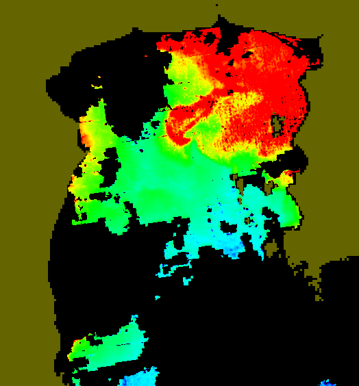 MODIS Aqua 2006/6/5 CHL