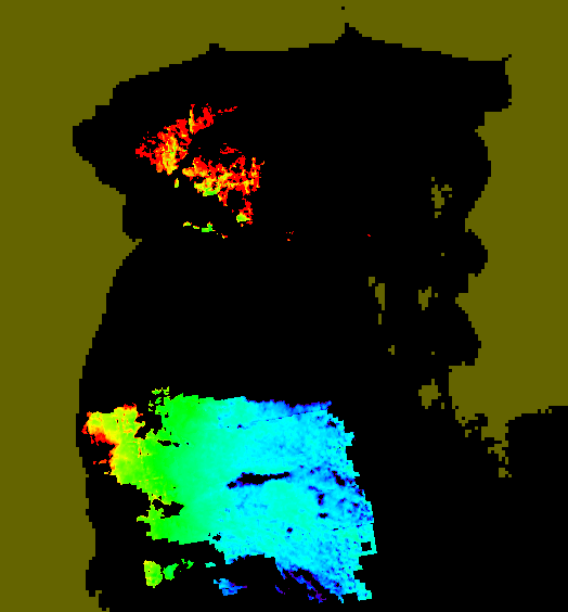 MODIS Aqua 2006/6/16 CHL