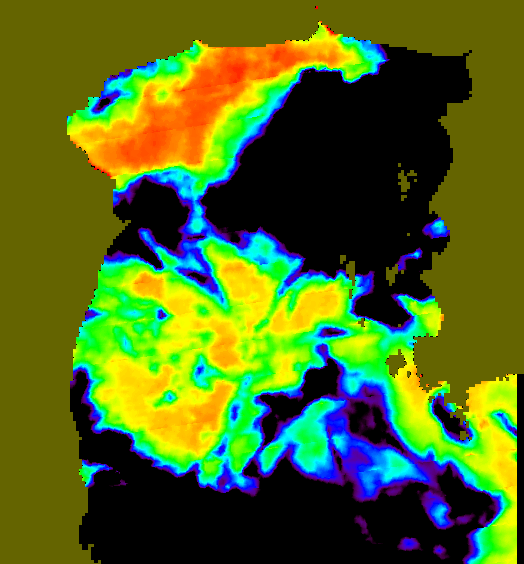 MODIS Aqua 2006/6/23 SST