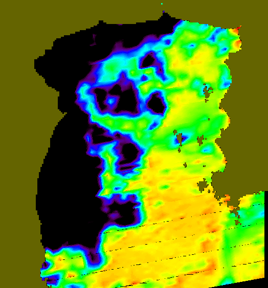 MODIS Aqua 2006/7/13 SST