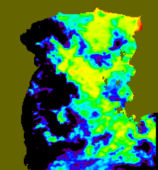 MODIS Aqua 2006/7/14 SST