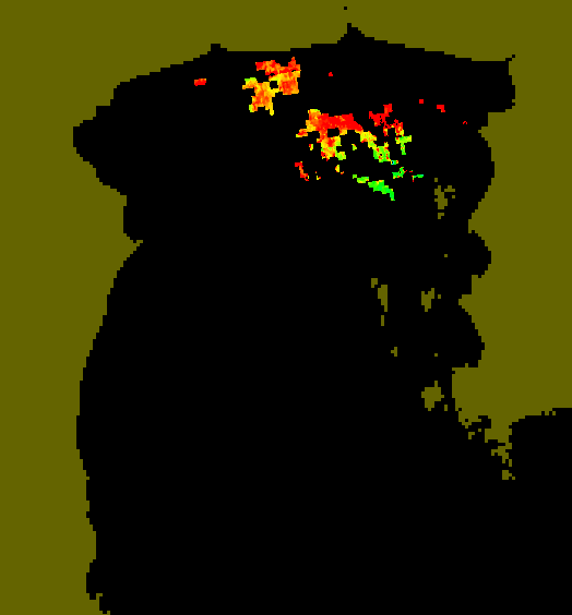 MODIS Aqua 2006/7/16 CHL