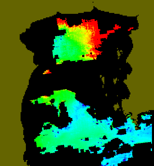 MODIS Aqua 2006/7/21 CHL