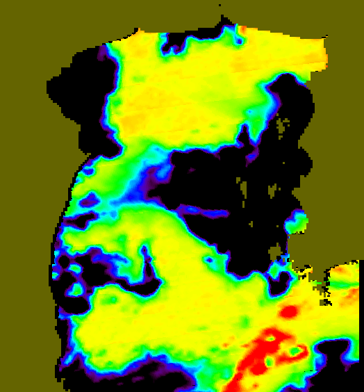 MODIS Aqua 2006/7/21 SST