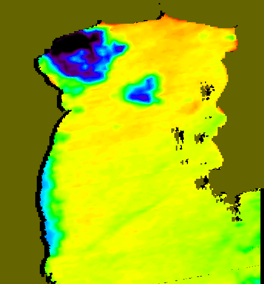 MODIS Aqua 2006/7/29 SST