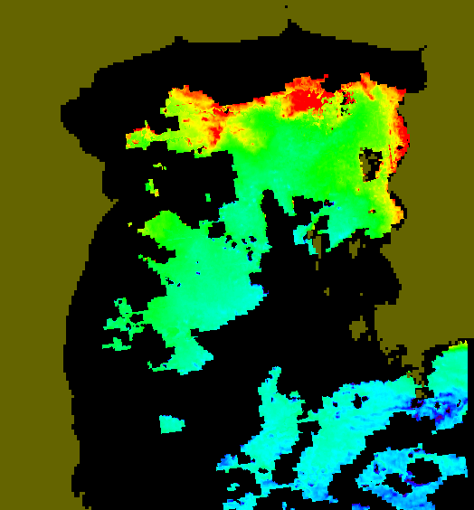 MODIS Aqua 2006/7/30 CHL