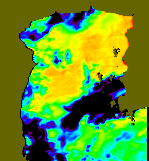 MODIS Aqua 2006/7/30 SST