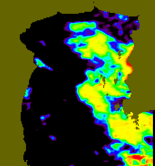 MODIS Aqua 2006/8/5 SST