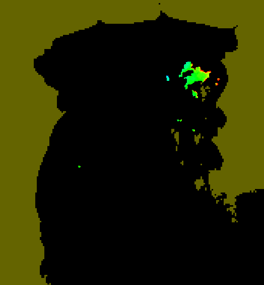 MODIS Aqua 2006/8/15 CHL