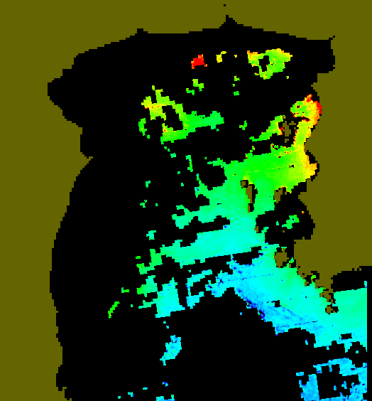 MODIS Aqua 2006/8/17 CHL