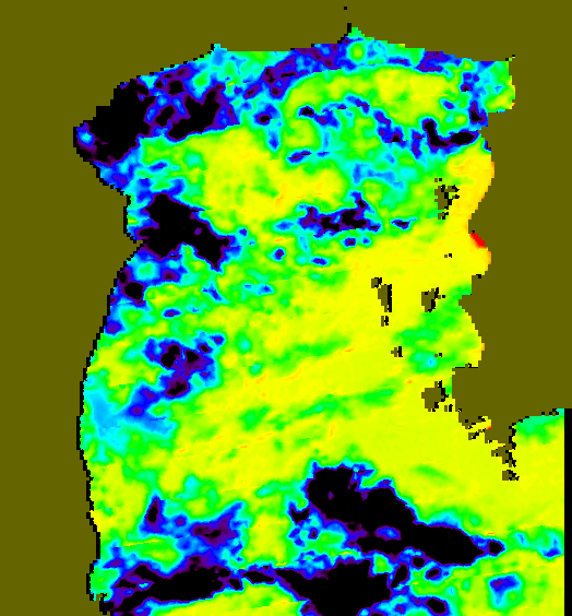 MODIS Aqua 2006/8/17 SST