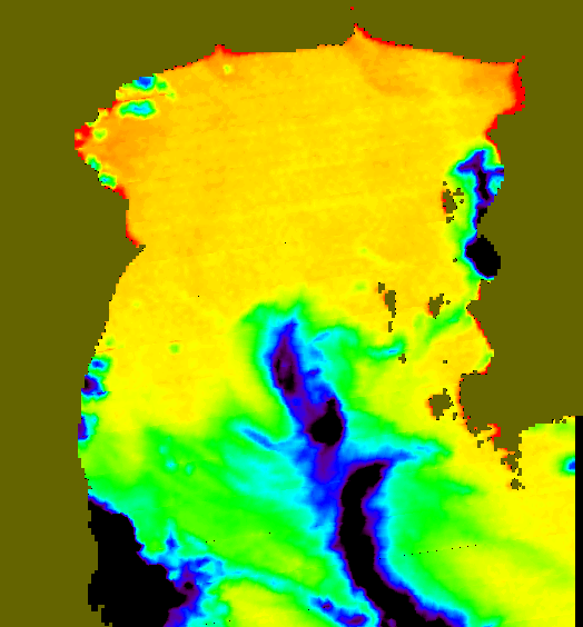 MODIS Aqua 2006/8/24 SST