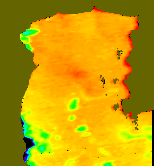 MODIS Aqua 2006/9/5 SST