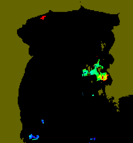 MODIS Aqua 2006/9/6 CHL