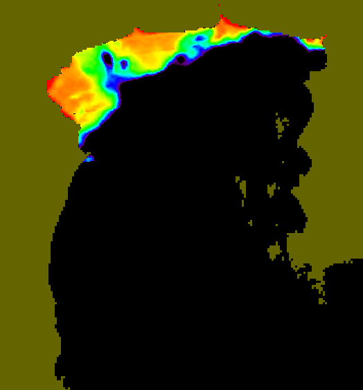 MODIS Aqua 2006/9/7 SST