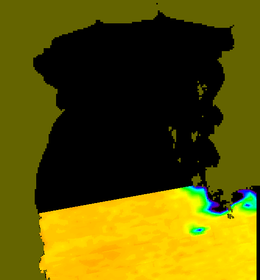 MODIS Aqua 2006/9/8 SST