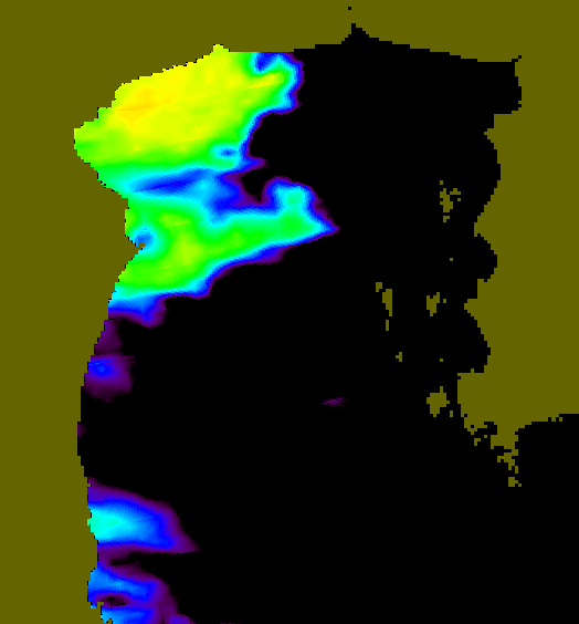 MODIS Aqua 2006/9/15 SST