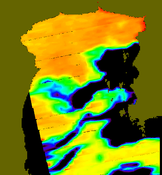 MODIS Aqua 2006/9/17 SST