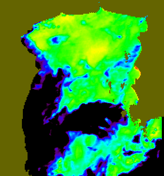 MODIS Aqua 2006/9/18 SST