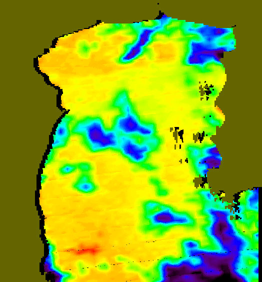 MODIS Aqua 2006/9/21 SST