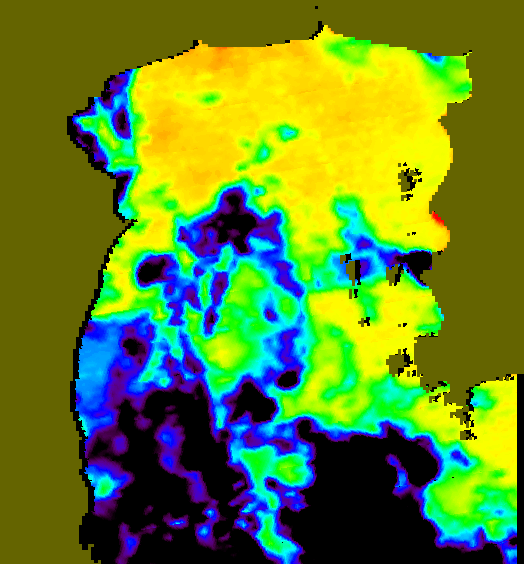 MODIS Aqua 2006/9/29 SST