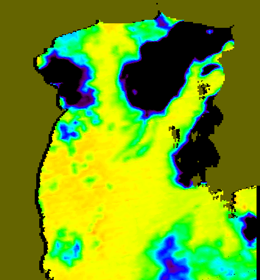 MODIS Aqua 2006/10/8 SST