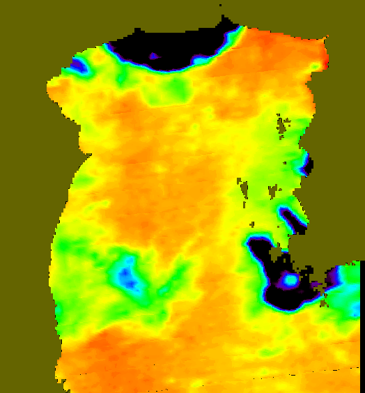 MODIS Aqua 2006/10/16 SST