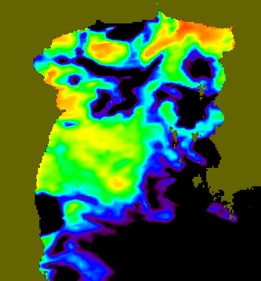 MODIS Aqua 2006/10/17 SST