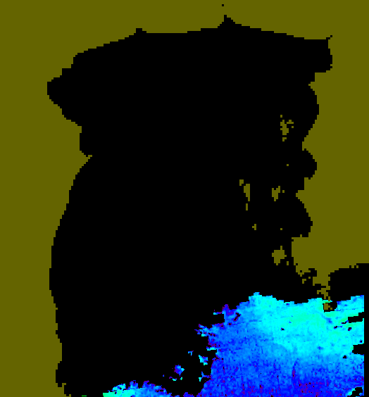 MODIS Aqua 2006/10/18 CHL