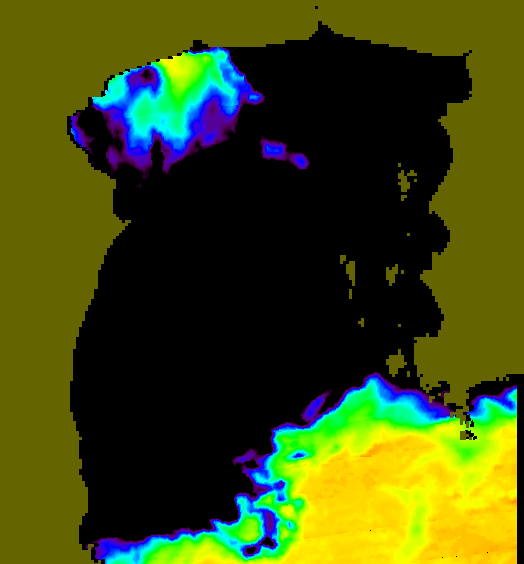 MODIS Aqua 2006/10/18 SST