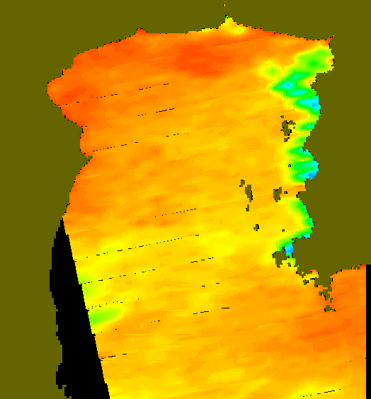 MODIS Aqua 2006/10/19 SST