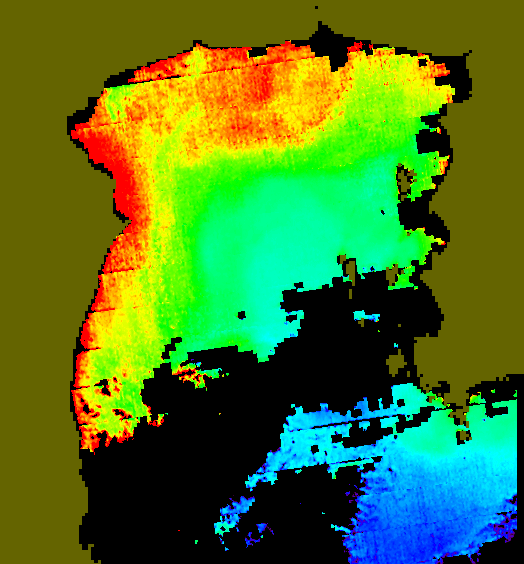 MODIS Aqua 2006/10/20 CHL