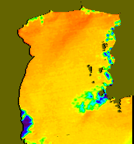 MODIS Aqua 2006/10/22 SST