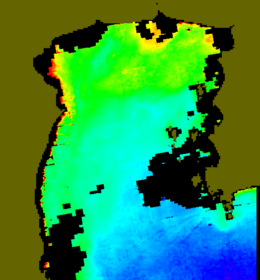 MODIS Aqua 2006/10/24 CHL