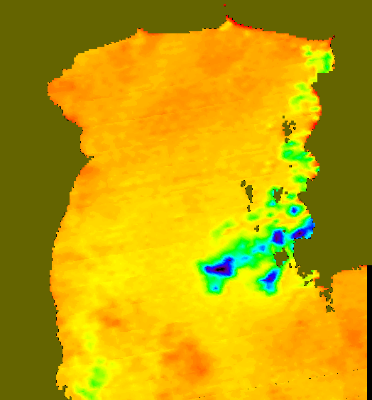 MODIS Aqua 2006/10/24 SST