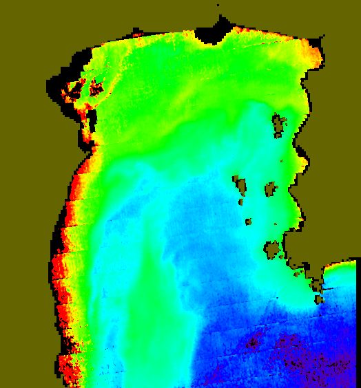 MODIS Aqua 2006/10/29 CHL