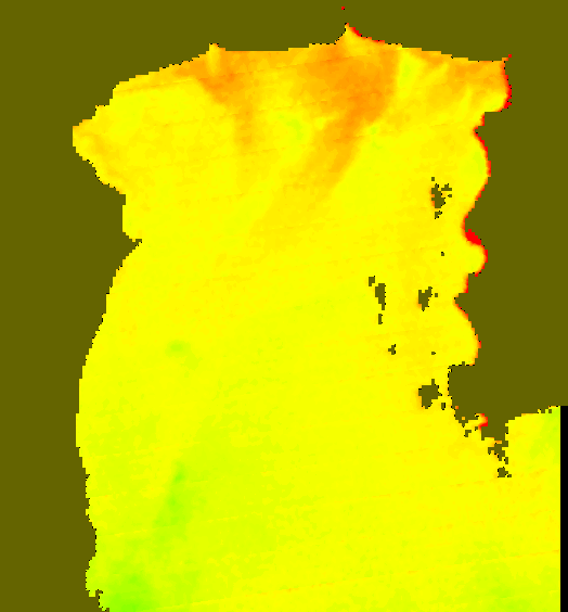 MODIS Aqua 2006/11/5 SST