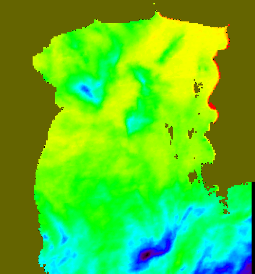 MODIS Aqua 2006/11/7 SST