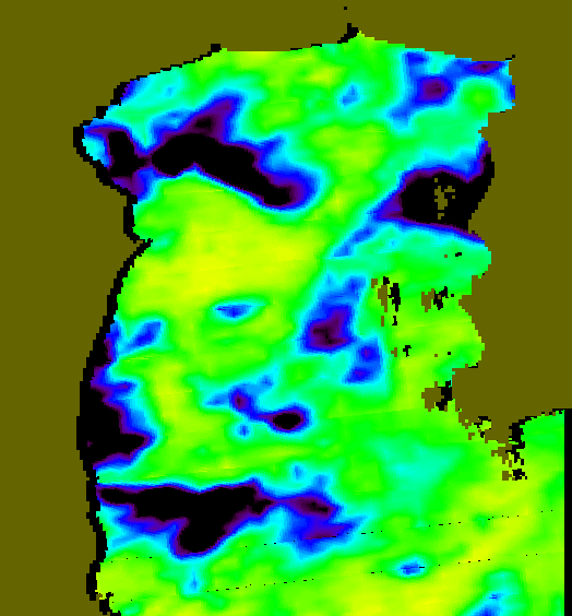 MODIS Aqua 2006/11/8 SST