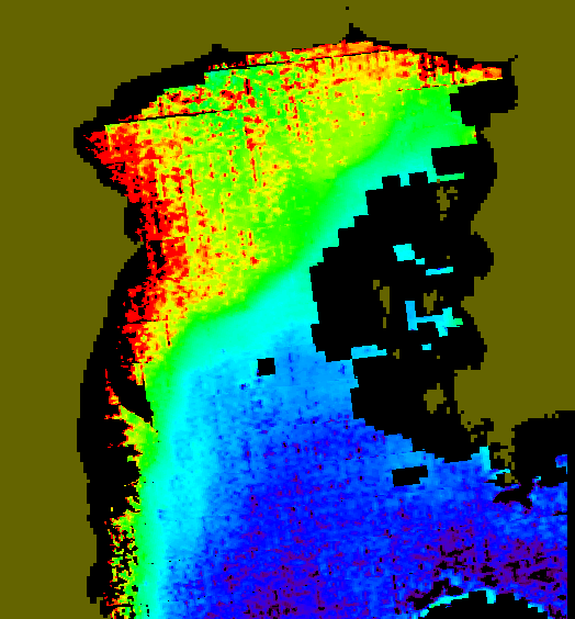 MODIS Aqua 2006/11/17 CHL